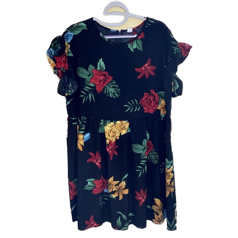 Tropical Shift Dress